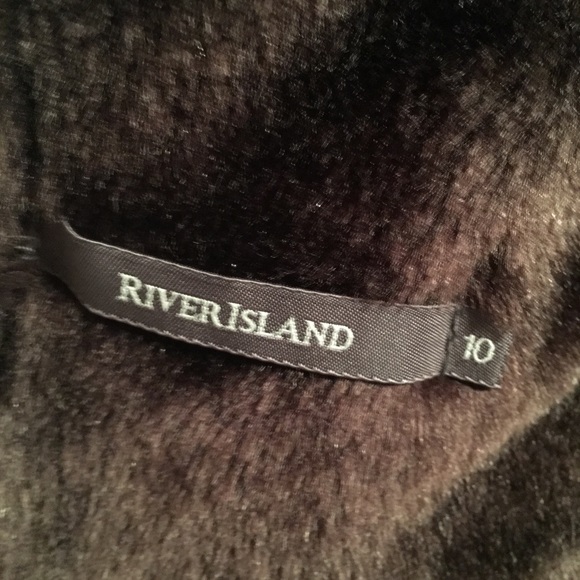 River island Faux Fur Jacket - Picture 3 of 7